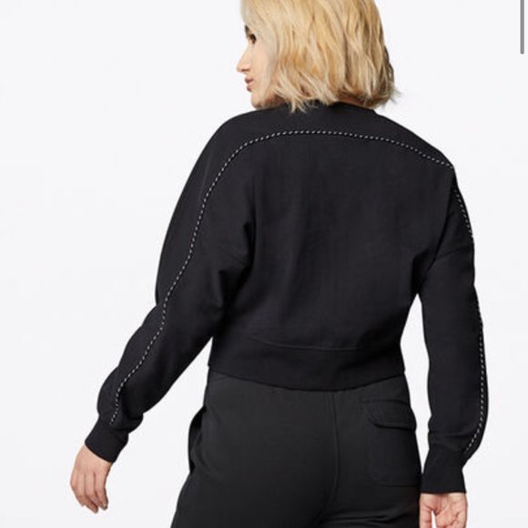 💖MEGA SALE💖Converse Lightweight Jersey Crewneck Sweatshirt Women 10018946-a01 - Picture 5 of 6